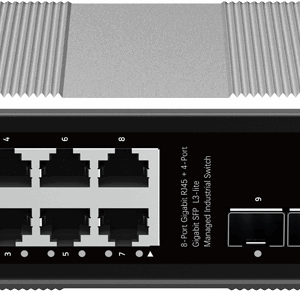 Switch Industrial L3-lite 8-P Gb +4xSFP - immagine 1