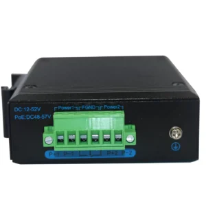 Industrial Media Converter 1 SFP optical + 1 gigabit ethernet 30W PoE - immagine 3